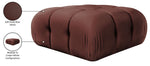 Orin - Velvet Performance Fabric Upholstered Modular Ottoman