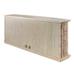 Spindle - 4 Door Cabinet - Woodtone