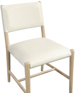 Andie - Vegan Leather Upholstered Dining Chair (Set of 2) - Natural Base