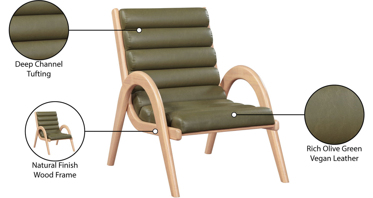 Randal - Accent Chair - Natural Frame