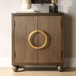 Mayenne - 2 Door Wood Cabinet - Oak