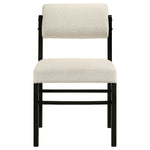 Hamlyn 5-piece Round Wood Dining Set Cream and Black