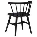 Hamlyn 5-piece Round Wood Dining Set Black