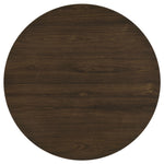 Hamlyn 5-piece Round Wood Dining Set Wheat and Walnut