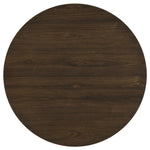 Hamlyn 5-piece Round Wood Dining Set Walnut