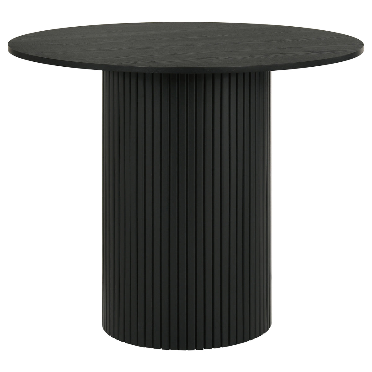 Hamlyn 5-piece Round Wood Counter Height Dining Set Black