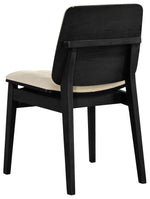 Strouse 5-piece Dining Set Cream and Black