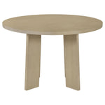 Strouse 5-piece Dining Set Cream and Natural Oak