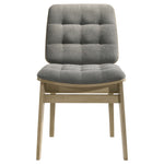 Strouse 5-piece Dining Set Grey and Natural Oak