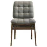 Strouse 5-piece Dining Set Grey and Walnut