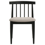 Decker 7-piece 82-inch Rectangular Dining Set Wheat and Black