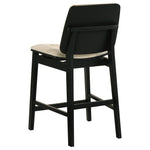 Decker 7-piece 70-inch Rectangular Counter Height Dining Set Cream and Black