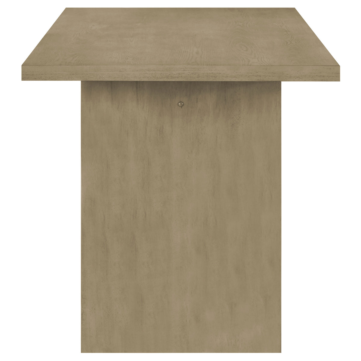 Decker 7-piece 70-inch Rectangular Counter Height Dining Set Black and Natural Oak