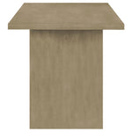 Decker 7-piece 70-inch Rectangular Counter Height Dining Set Cream and Natural Oak