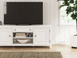 Robbinsdale - Extra Large TV Stand - Antique White