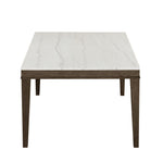 Essence - 70" Rectangle Dining Table With Marble Top