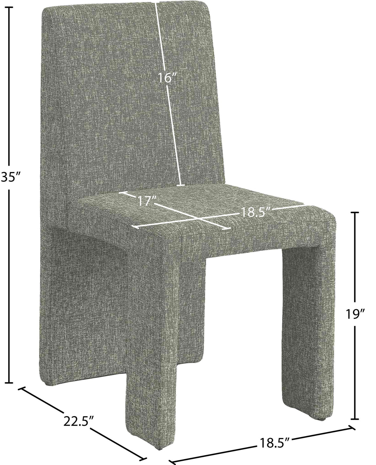 Benson - linen Dining Chair (Set of 2)