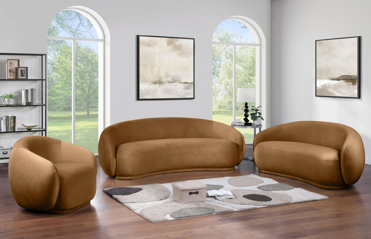 Emery - Sofa - Saddle