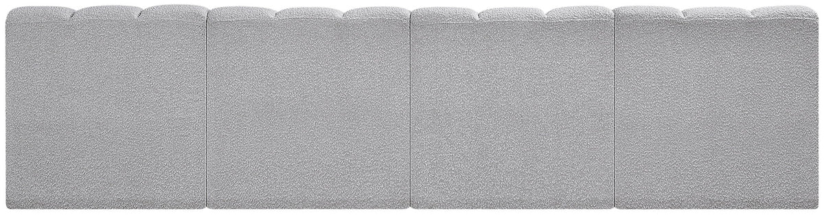 Arc - Boucle Fabric 4 Seats Modular Sofa