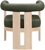 Arienzo - Performance Fabric Upholstered Accent Chair - Natural Base
