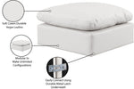 Indulge - Faux Leather Ottoman