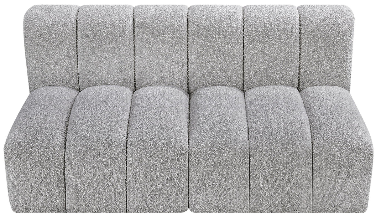 Arc - Boucle Fabric 2 Seats Modular Sofa
