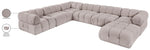 Orin - 7 Piece Modular Sectional (3 Modular Chairs, 3 Corner Chairs & Ottoman)