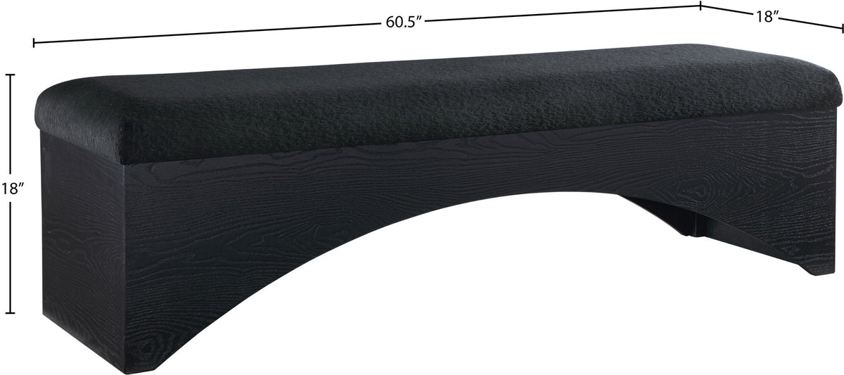 Lawson - Bench With Black Base
