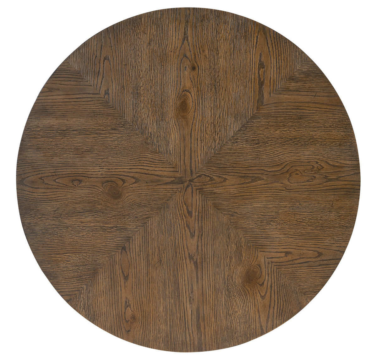Chapman - Round Side Table - Medium Brown