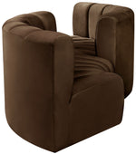 Arc - Velvet 4 Piece Curved Modular Sofa