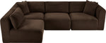Shaggy - 4 Piece Modular Sectional