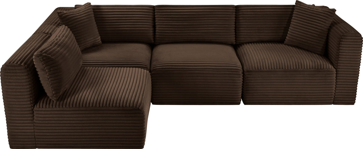 Shaggy - 4 Piece Modular Sectional