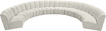 Infinity - 8 Piece Velvet Modular Sectional