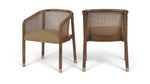 Sylvan - Vegan Leather Dining Chair (Set of 2) - Brown Frame