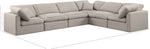 Indulge - Linen 6 Piece Modular Corner Sectional