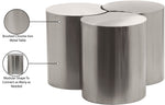 Dimple - 3 Piece Modular Coffee Table