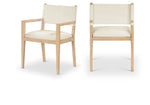 Avon - Vegan Leather Dining Arm Chair