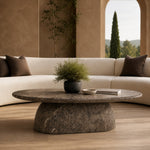 Ararat - Modern Faux Marble Concrete Coffee Table by VIG Furniture - View 6