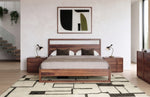 California King Berlin - Modern Walnut Bedroom Set