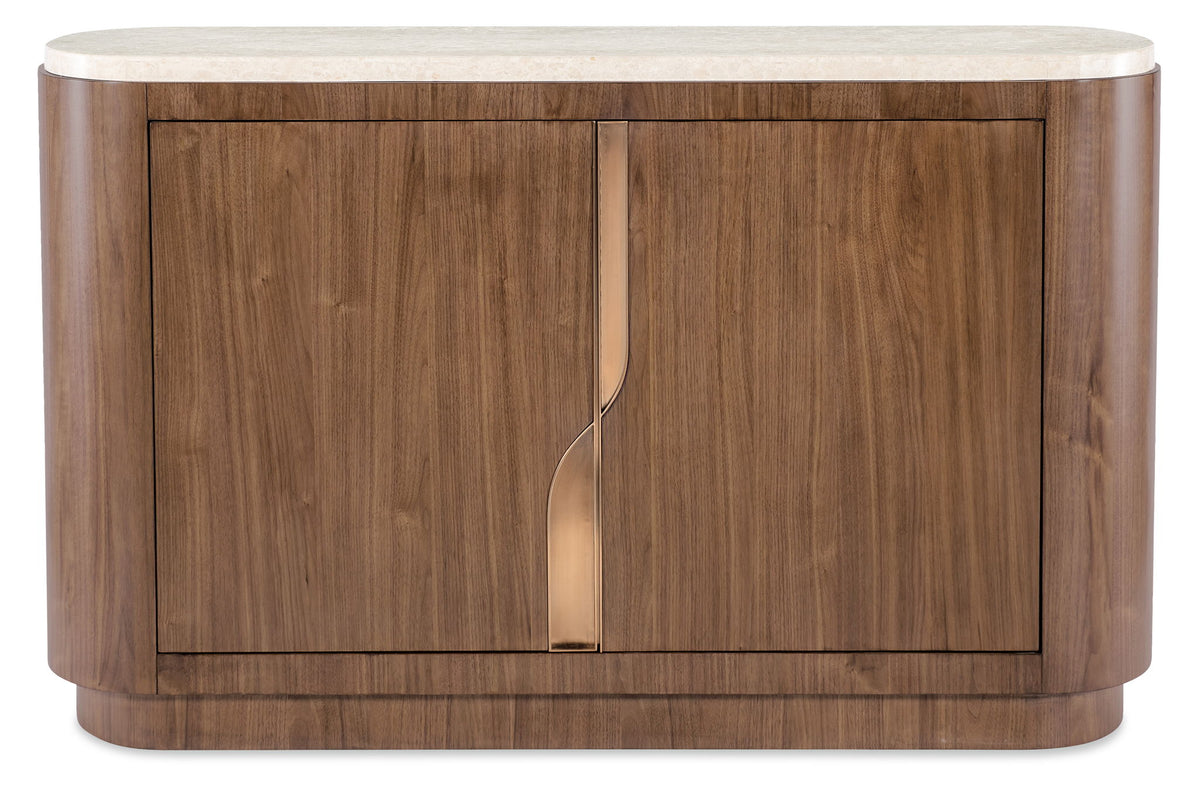 Eleana - Server - Medium Wood / Beige