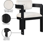 Sacha - Velvet Dining Chair With Black Base (Set of 2)