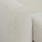 Capra - Art Deco White Sofa