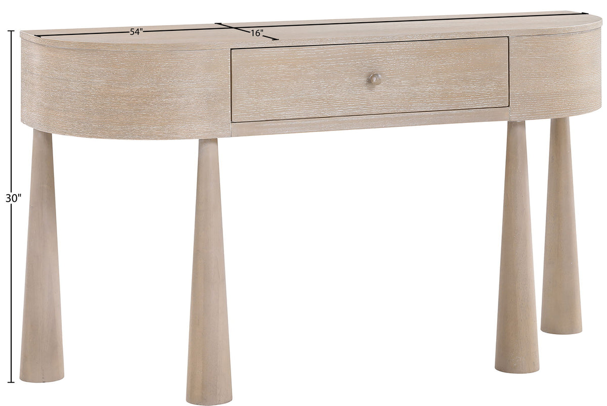 Oasis - Acacia Veneer And Solid Wood Console Table