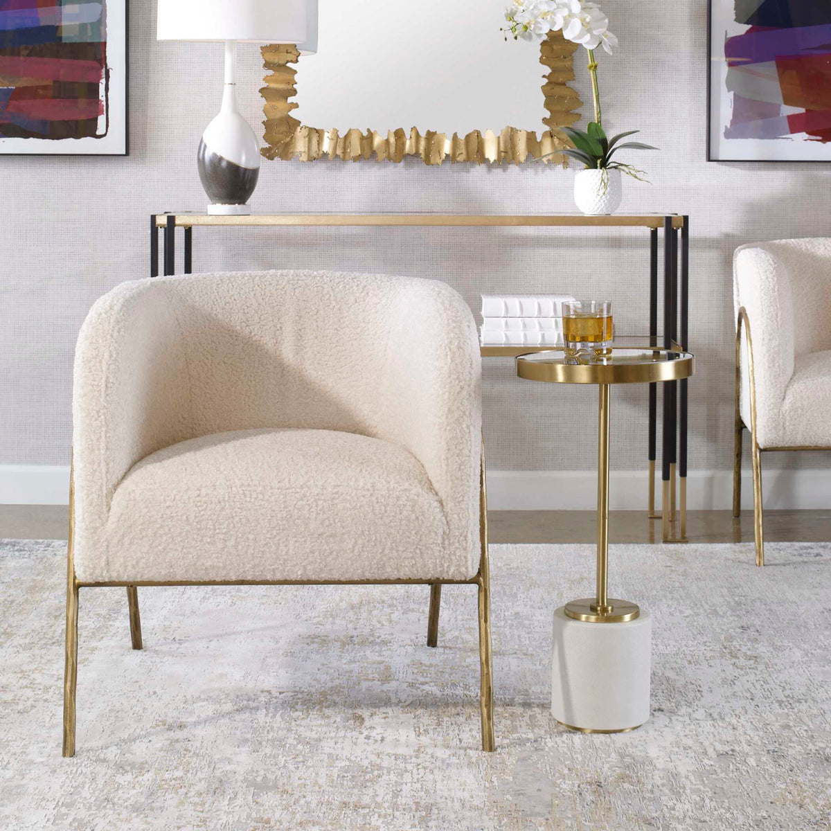 Jacobsen - Shearling Accent Chair