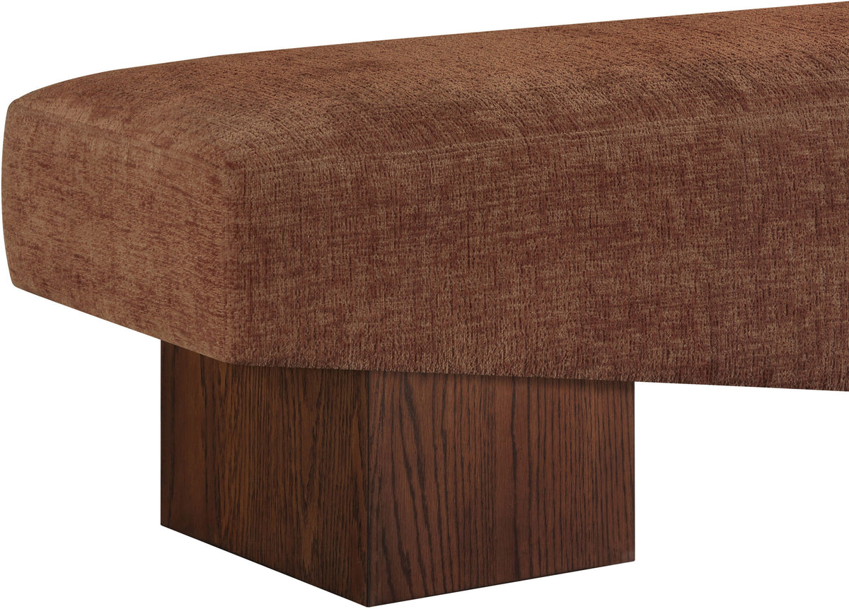 Alora - Bench - Dark Brown Base