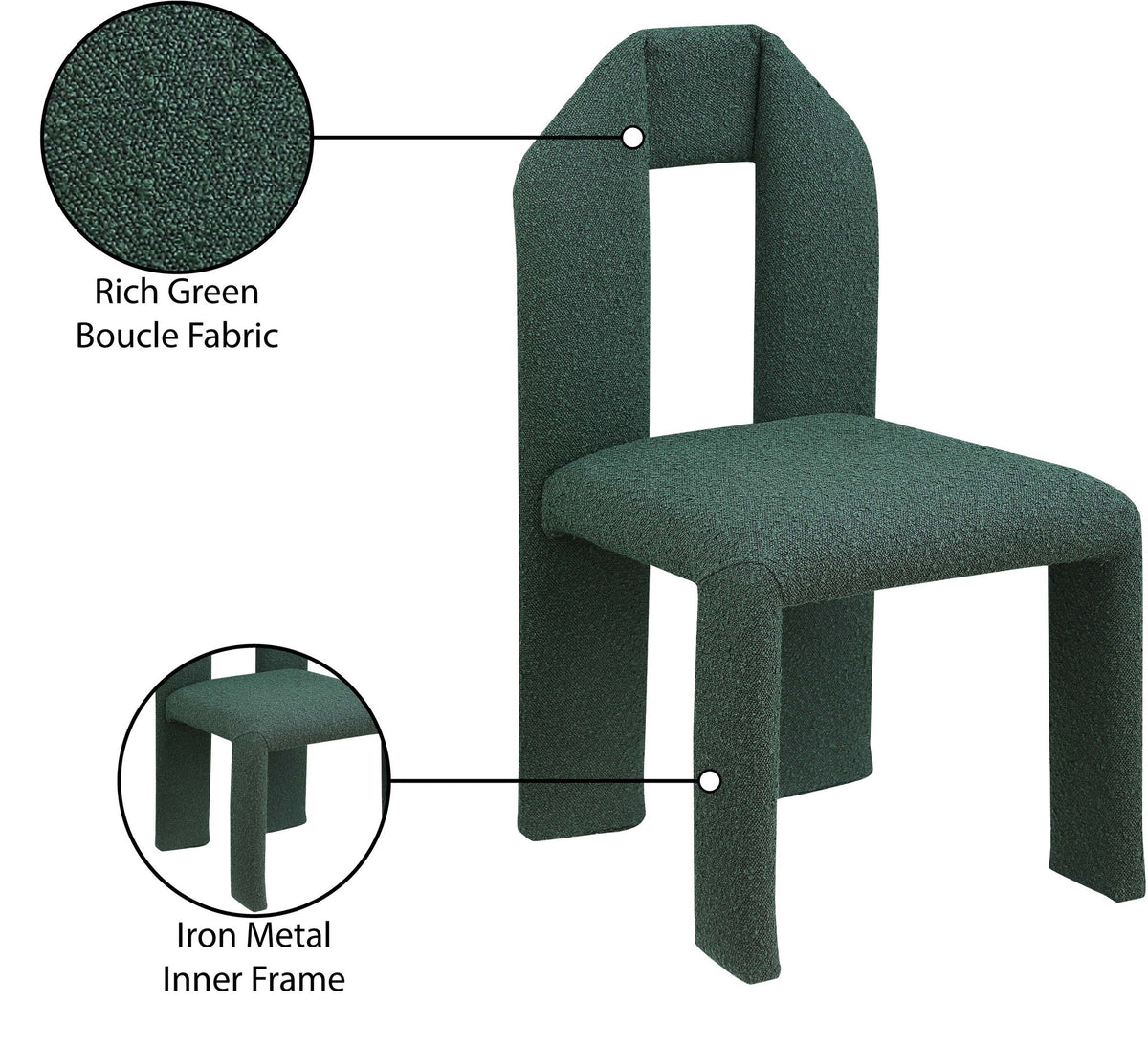 Bennett - Boucle Dining Chair (Set of 2)