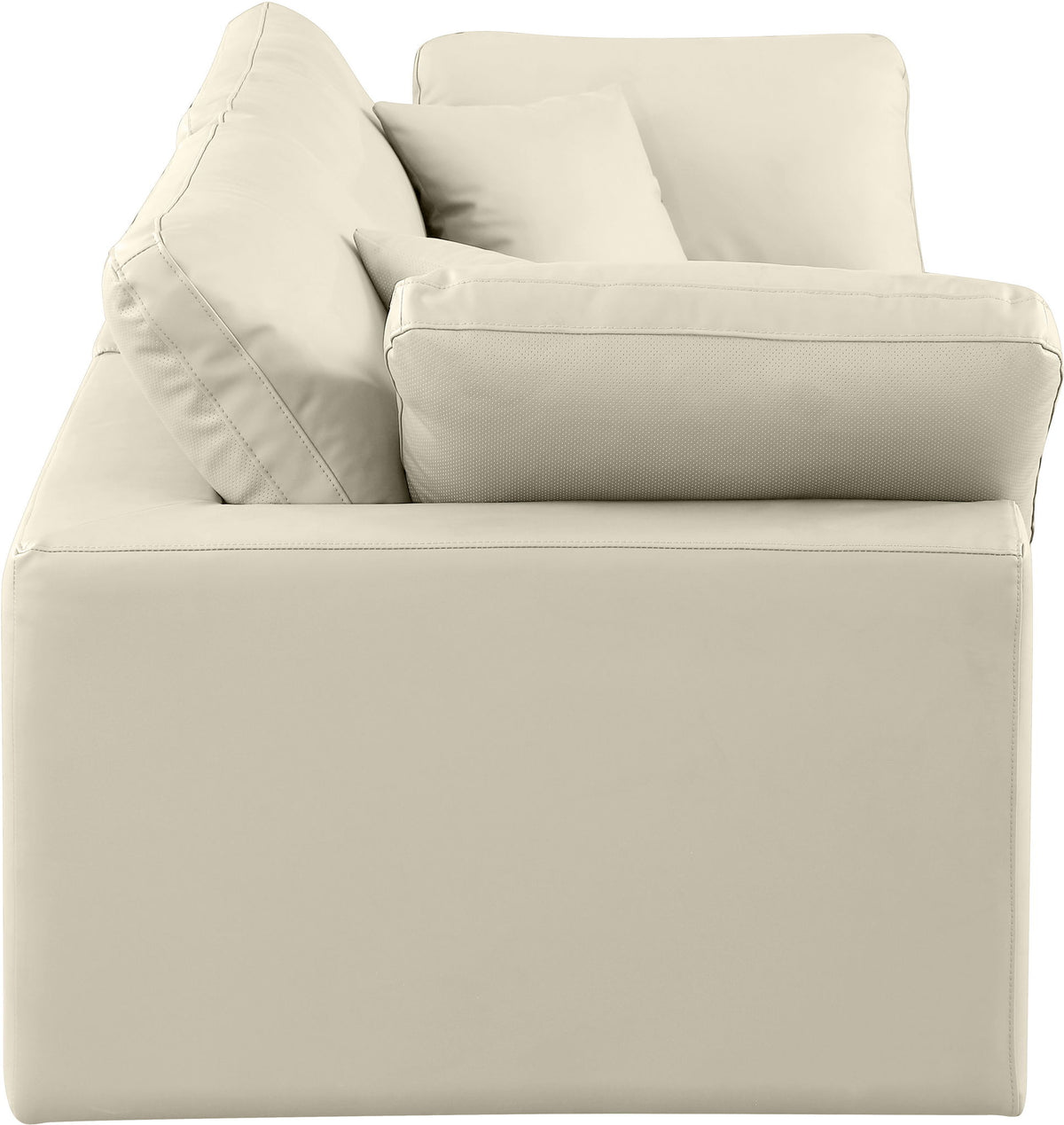 Comfy - Faux Leather Modular Sofa 2 Seats