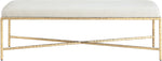 Valley - Bench With Gold Frame