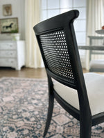 Charleston - Upholstered Seat Side Chair (Set of 2) - Black / Gray