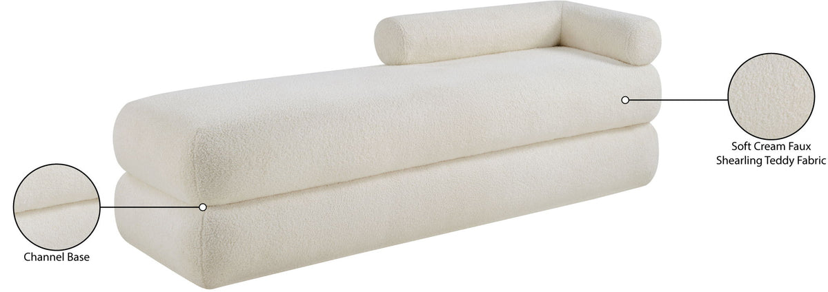Kennedy - Teddy Fabric Bench